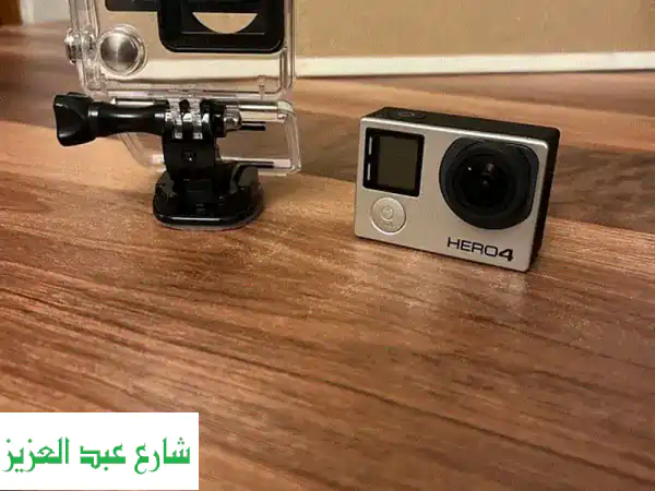 GoPro Hero 4 بحالة ممتازة! التقط مغامراتك بجودة عالية