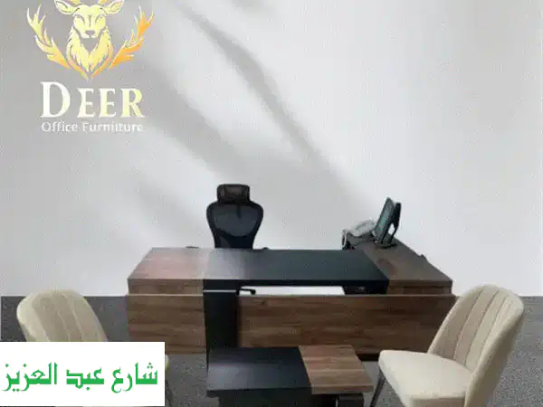 مكتب مدير فاخر من Deer Office: تصميم إسباني أنيق وعملية...