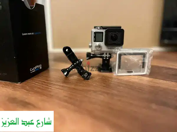 GoPro Hero 4 بحالة ممتازة! التقط مغامراتك بجودة عالية