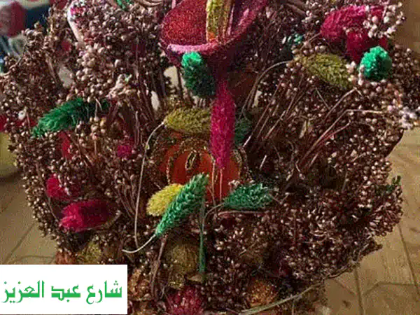 سبت ورد مجفف فاخر -  أضف لمسة رقي لمنزلك بسعر لا يُصدق!