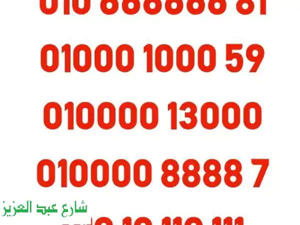 فرصة ذهبية! مجموعة هواتف، تابلت، وأرقام مميزة للبيع...