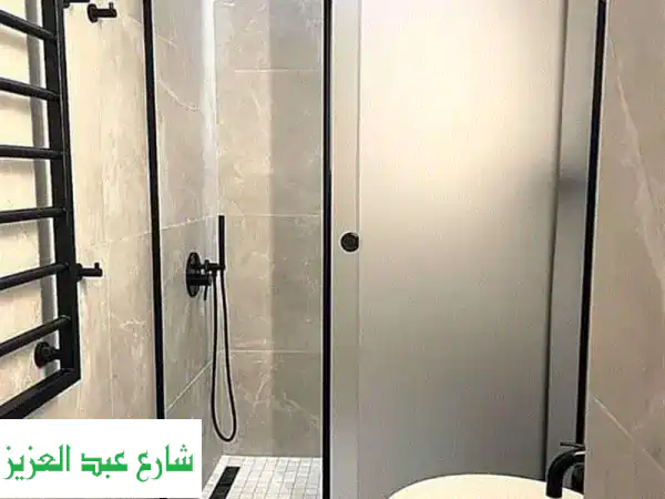 كابينة دش زجاجية 10 مم سيكوريت - تصميمات أنيقة وعملية