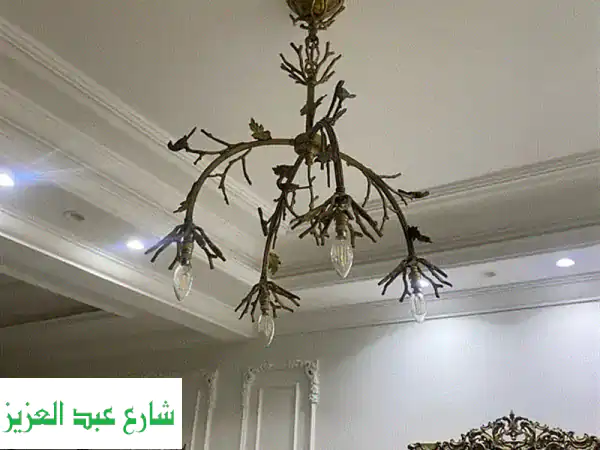 نجفة نحاس بيور فخمة - ديكور منزلك ينتظرك! (دمياط الجديدة)
