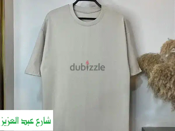 تيشرت قطن 100% - صيفك بارد وأسلوبك مميز! تصميمك الشخصي هنا!