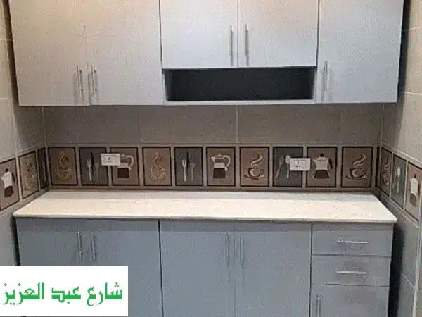 مطبخ أكريليك فاخر: تسليم فوري! مقاوم للماء والخدوش...