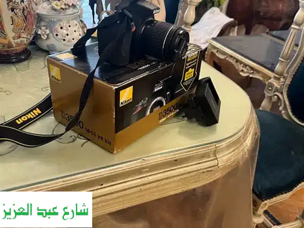 كاميرا Nikon D3500 مستعملة بحالة ممتازة -  انطلق في عالم التصوير! ✨