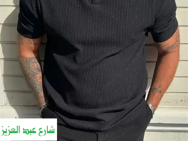 تيشيرت بولو رجالي فاخر - خامة قطنية فائقة...