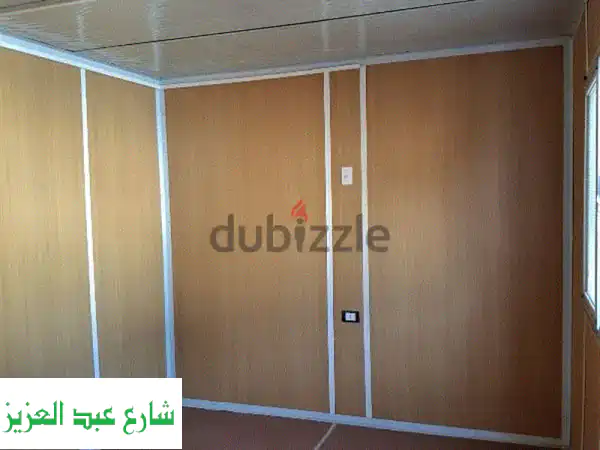 كرفان فاخر ٣×٩ متر - غرفتين، حمام، مطبخ!  🏡