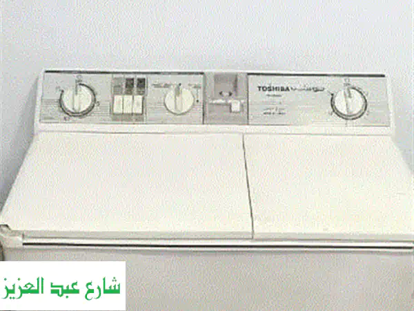 غسالة ملابس توشيبا هاف أوتوماتيك - حالة ممتازة! سعر...