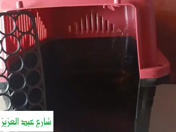 بوكس قطط وكلاب عملاق - أحمر فاقع!  راحة وسلام لأصدقائك فرويين