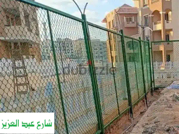 أسوار سلك خضراء متينة لحماية حدائقك - تصميمات...