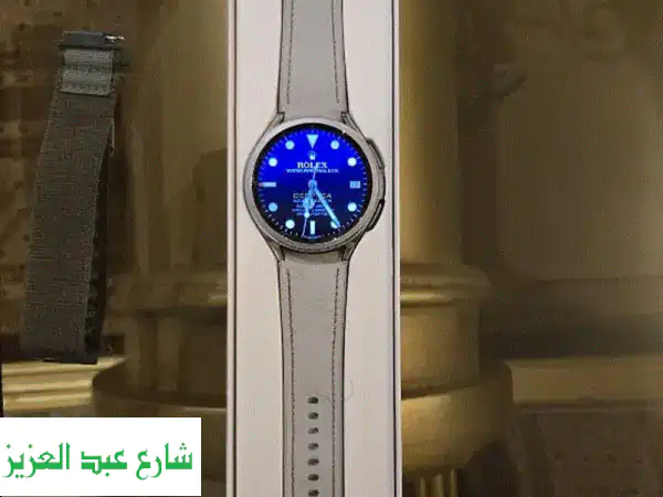 ساعة سامسونج Watch 6 Classic 47 مم فضية - كالجديدة! مع...