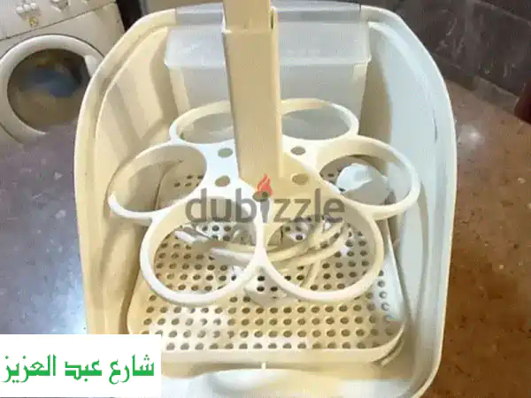 جهاز تعقيم بيبرونات شيكو كالجديد - استخدام محدود! ✨