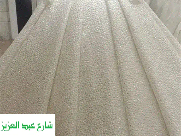 فستان زفاف أحلامك -  بكم واسع وطرحة أنيقة -  لبس...