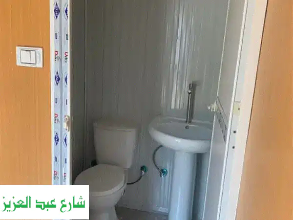 كرفان فاخر 9 متر: غرفتين، حمام، مكتب! سعر لا يُصدق من سما كرفان