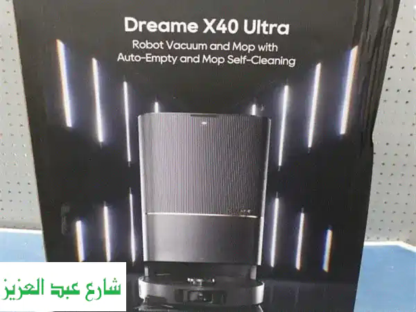 Dreame X40 Ultra: روبوت تنظيف ذكي بسعر لا يقاوم! خصم هائل...
