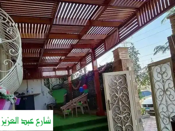 برجولات خشبية فاخرة من مصنع الأهرام بالإسكندرية...