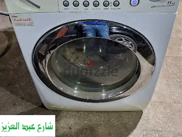 غسالة دايو إنفرتر 11 كيلو - بحالة ممتازة! سعر نهائي!