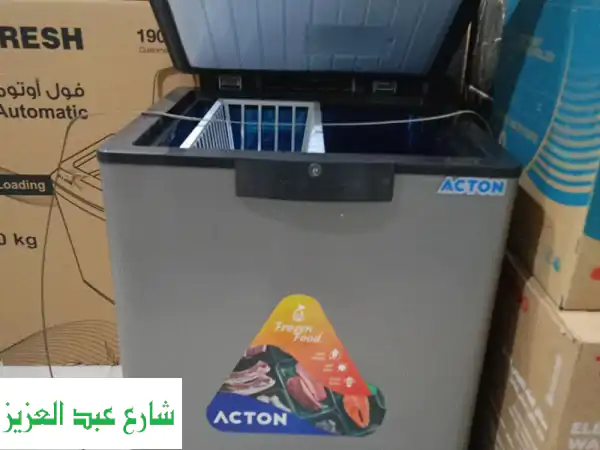 ثلاجة فلايزر اكتون 180 لتر - سعة كبيرة، تصميم أنيق،...
