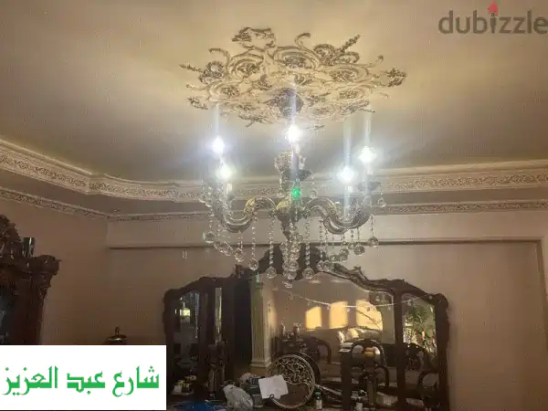 نجف كريستال فاخر - 4 قطع -  (حالة ممتازة!) ✨