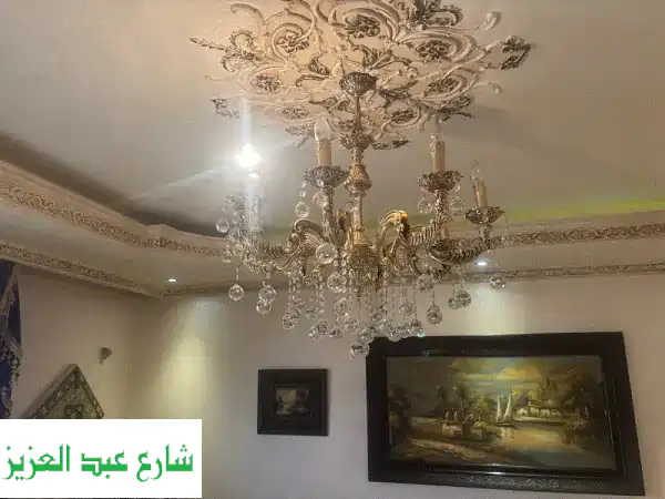 نجف كريستال فاخر - 4 قطع -  (حالة ممتازة!) ✨