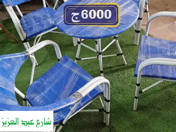 تصميم وتصنيع أثاث فاخر - ترابيزات وكراسي ماش وتنجيد - أسعار تبدأ من 5000 جنيه