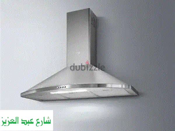 شفاط فريش ٩٠ سم أسود (مدخنة) - جديد بكرتونه! سعر مميز!