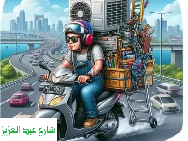 صيانه تكييف شحن فريون تركيب جميع ماركات...