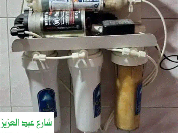 فلتر مياه ٧ مراحل + خزان + خلاط - جديد كليا! (٦٥ جنيه...