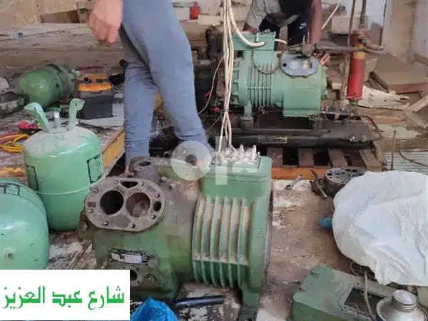 أفضل حلول التبريد والتجميد: تركيب، صيانة، وقطع غيار