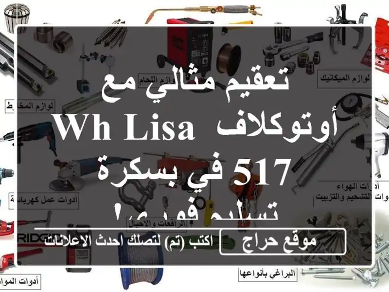 تعقيم مثالي مع أوتوكلاف WH Lisa 517 في بسكرة - تسليم فوري!