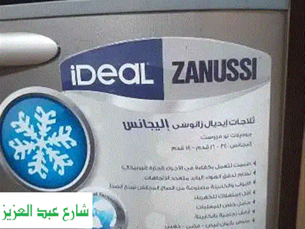 ثلاجة زانوسي إيديال 18 قدم - بحالة ممتازة! فرصة رائعة في المحلة الكبرى