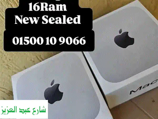 Mac Mini M4 (16GB RAM, 256GB) جديد كليا ومختوم - توصيل فوري للقاهرة!