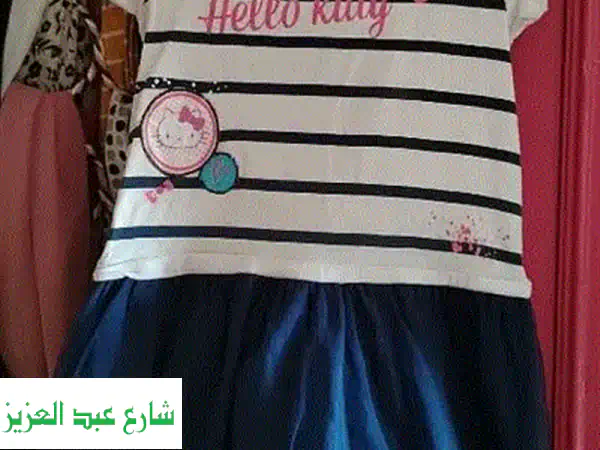 فستان مناسبات بناتي أنيق - مقاس ٦-٨ سنوات (مستعمل بحالة ممتازة!)
