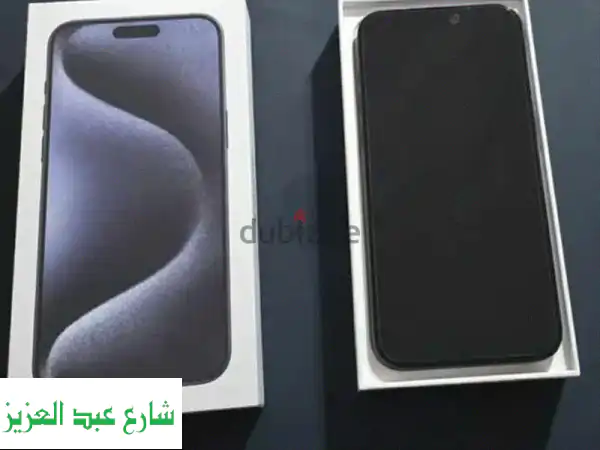 آيفون 15 برو ماكس 256 جيجا - حالة ممتازة - وارد اليابان...