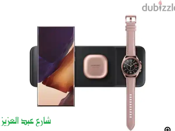 شحن ثلاثي سريع لاسلكيًا: شاحن Trio الأصلي من سامسونج...