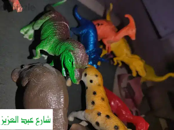 مجموعة ضخمة من مجسمات الحيوانات والديناصورات! 🦖🦕...