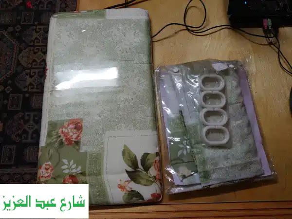 استمتع بحمام فاخر مع طقم ستارة البانيو الجديد (180x180 سم)!