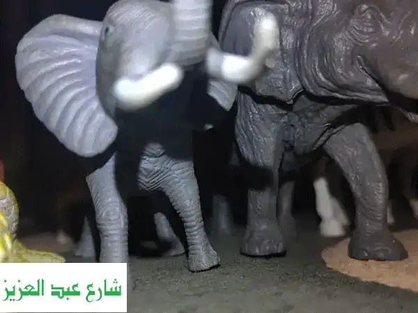 مجموعة ضخمة من مجسمات الحيوانات والديناصورات! 🦖🦕  (أكثر من 70 قطعة!)