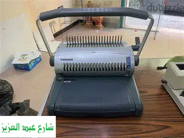 ماكينة تكعيب سلك حلزوني - الحل الأمثل لعمل الكراسات والكشكول!