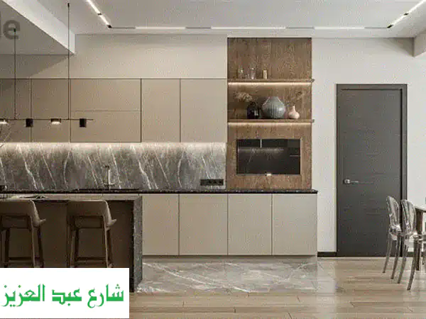 مطابخ خشب وألمنيوم فاخرة: تصميمات عصرية تناسب ذوقك