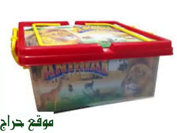 عالمٌ من المرح والمتعة! 80 قطعة من حيوانات...