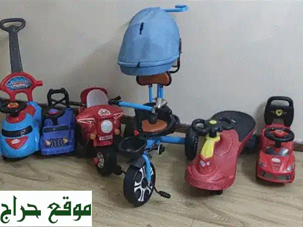 مستلزمات أطفال مستعملة بحالة ممتازة - عروض لا تُفوّت!