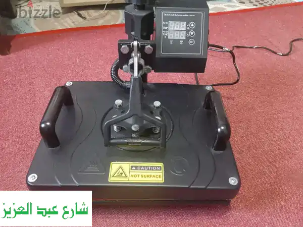 مُكبس حراري ٥×١ - جاهز للعمل! (كامل معداته، غير مستخدم)