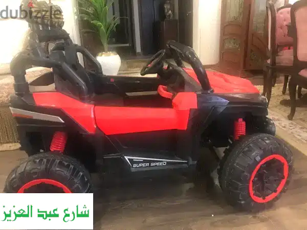 🚗 سيارة شحن كهربائية للأطفال - متينة وآمنة! (حتى 55 كغ!)