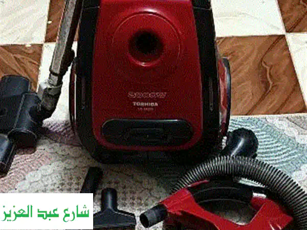 مكنسة توشيبا 2000 وات - قوة شفط استثنائية! (كأنها جديدة!)