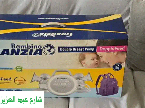 مضخة حليب الأم Granzia - مزدوجة، بحالة ممتازة، سعر رائع!