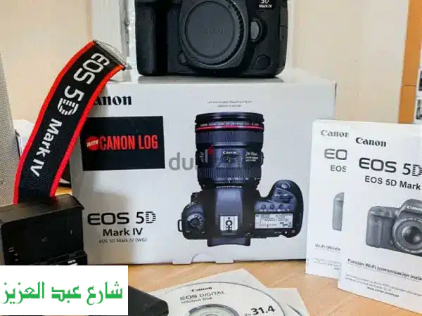كاميرا Canon 5D Mark IV جديدة + عدسة Macro 100mm f/2.8 - عرض لا يُفوّت!
